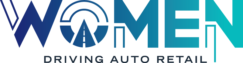 Women Driving Auto Retail gradient logo 