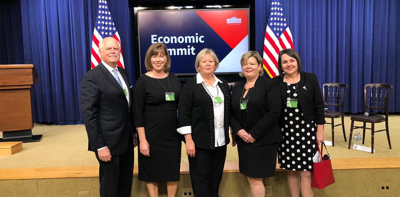 NADA Officials, Local Car and Truck Dealers Attend White House Economic Summit