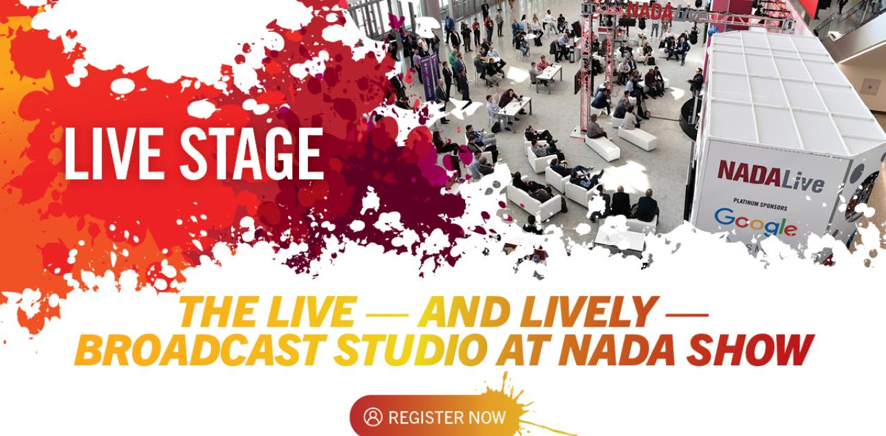 Fun, Fresh, Fast-Paced: Visit NADA Live Stage!