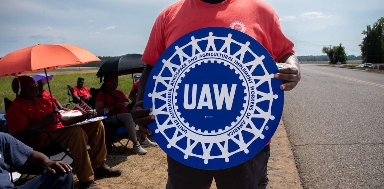 Mercedes Plant in Alabama Reaches Key Milestone in UAW Union Campaign (Bloomberg)